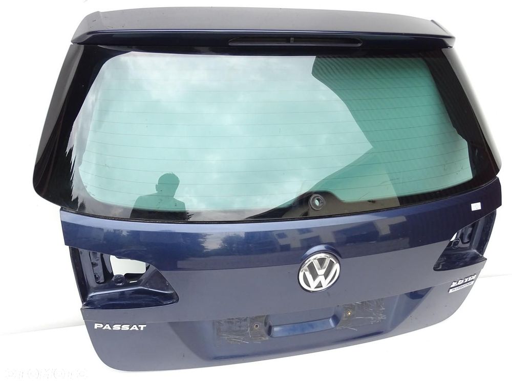 KLAPA TYŁ TYLNA BAGAŻNIKA + SZYBA LH5X VW PASSAT B7 3AA KOMBI 10-15r - 3