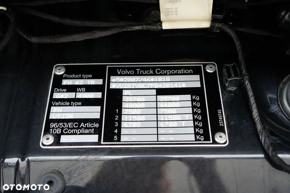 Volvo / FH / 460 / I – SAVE / ACC / EURO 6 / ZESTAW PRZEJAZDOWY 120 M3 - 12
