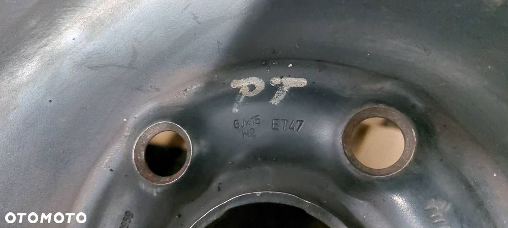 KOŁO DOJAZDOWE ZAPAS OPONA OCTAVIA II 195/65R15 6JX15 ET47 5X112 - 6