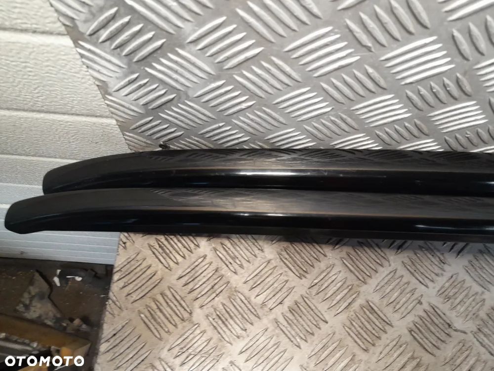 AUDI A4 B8 RELINGI DACHOWE CZARNY POŁYSK 8K9860022A - 2