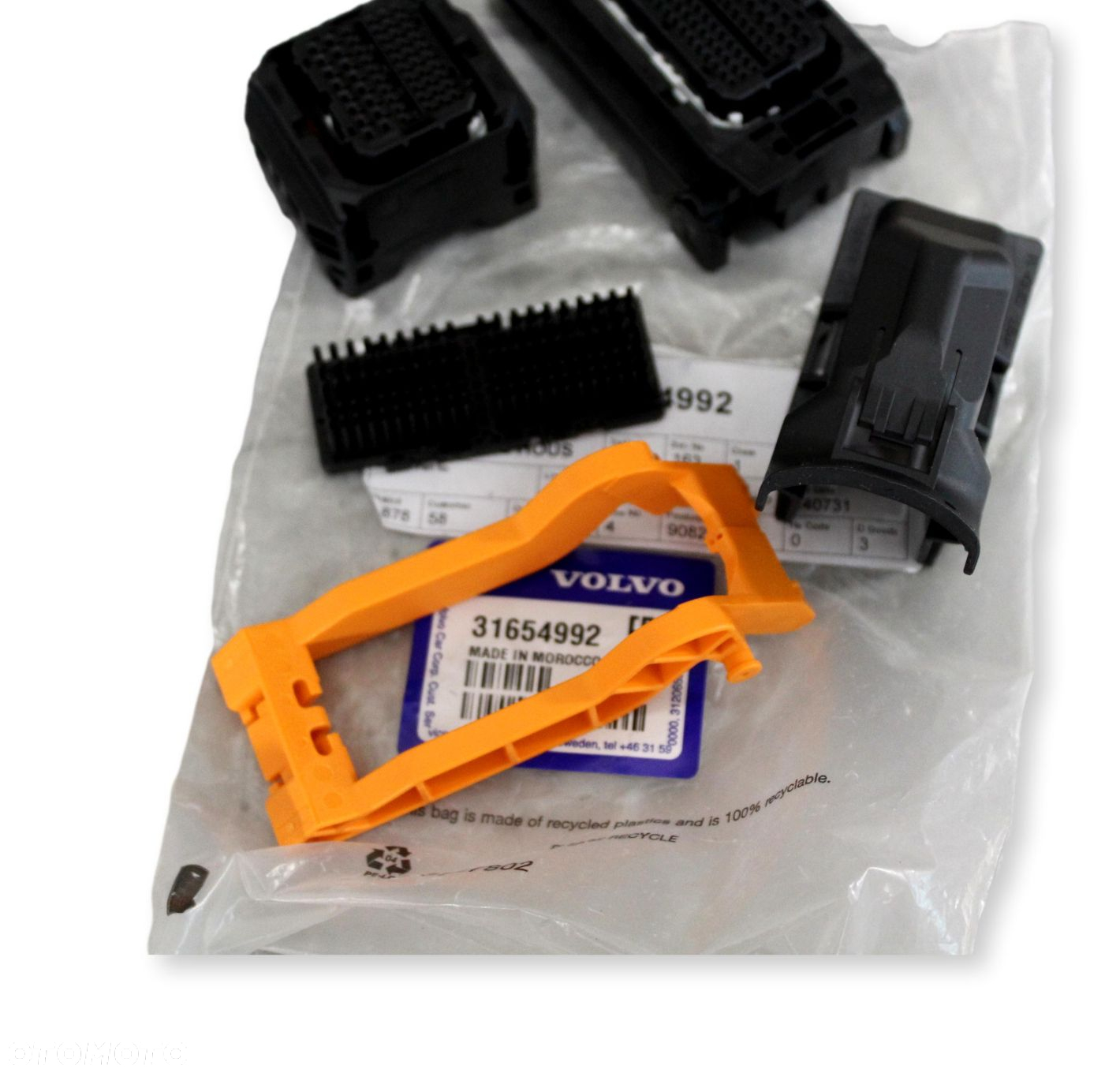 VOLVO C40 XC40 XC60 XC90 II kosc sterownika silnika ECM 130 PIN OE 31654992 - 2