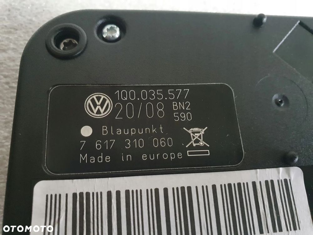 VW Eos ANTENA 1Q0035577 wzmacniacz anteny - 4