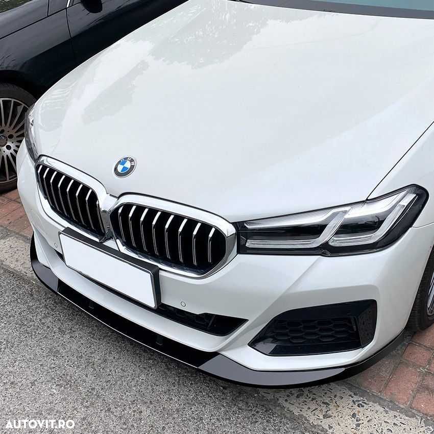Prelungire Extensie Lip Bara Fata M BMW Seria 5 G30 G31 LCI Facelift - 3
