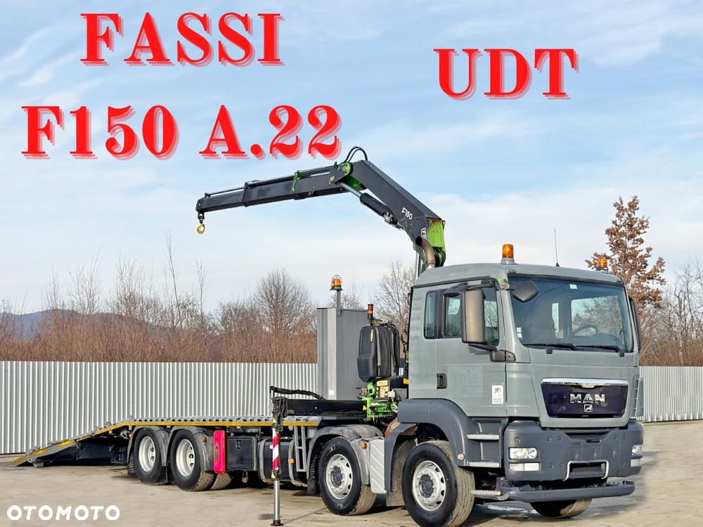 MAN TGS 35.360 * LAWETA 7,95m + FASSI F150 A.22 * STAN BDB - 1