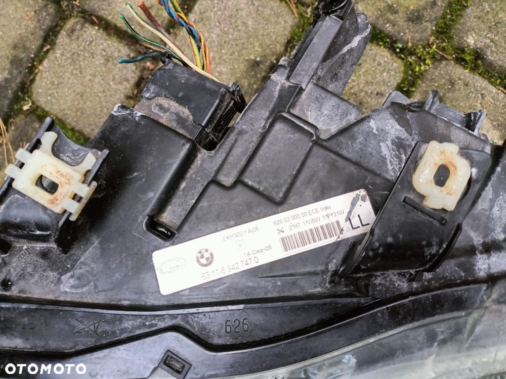 Lampa przód przednia lewa BMW E90 E91 przed lift ZKW Europa h7 - 3
