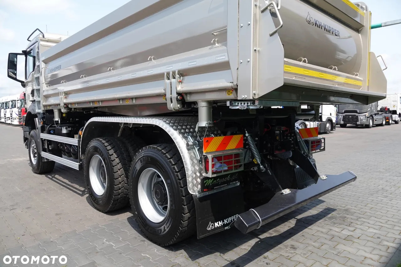 MAN TGS 33.480 / 6X6 / WYWROTKA 3 STRONNA / BORDMATIC / KH KIPPER / AUTOMAT / HARDOX  / BOGATA OPCJA / FABRYCZNIE NOWY / 2025 - 18
