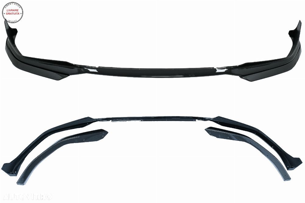 Pachet Exterior Extensii BMW Seria 3 G20 Sedan (2018-2022) M340i Design Negru Luci- livrare gratuita - 4