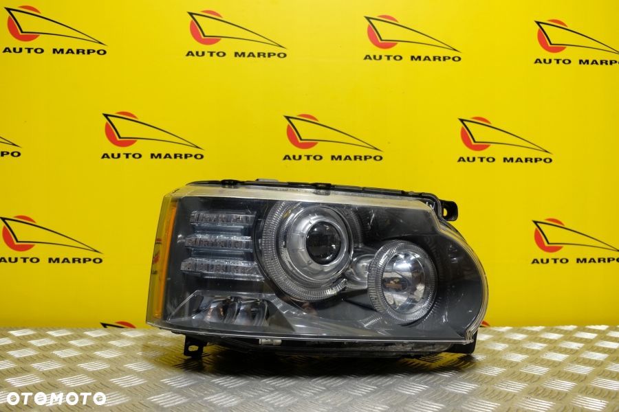 RANGE ROVER VOGUE L322 2010- REFLEKTOR LAMPA BI-XENON NIESKRĘTNY PRAWA UK - 2