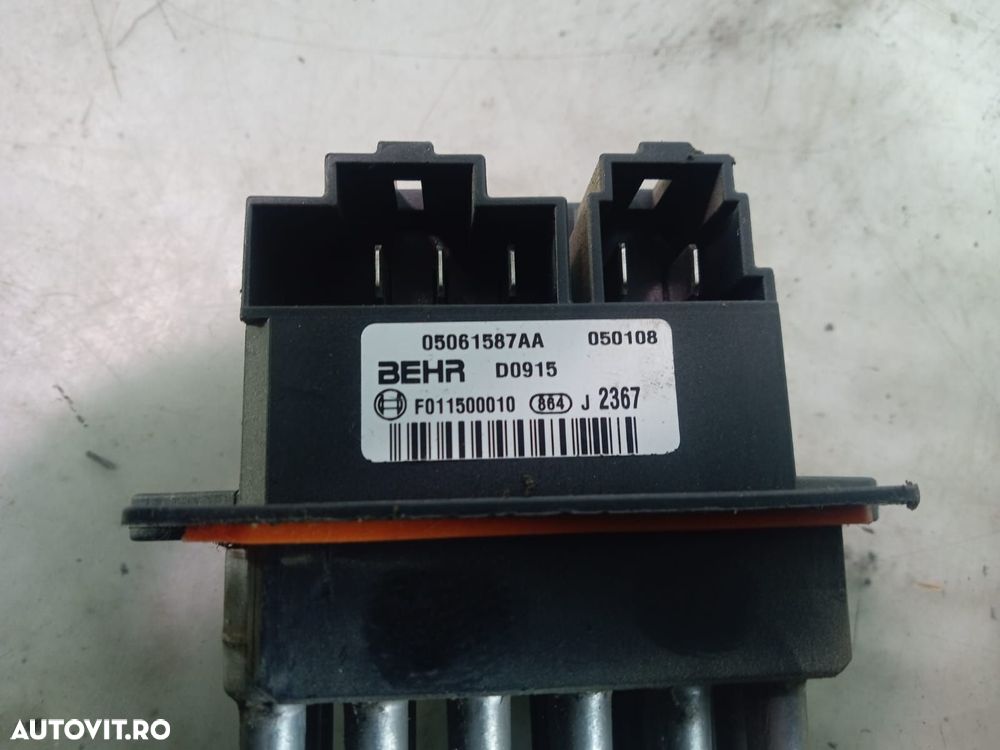 Rezistenta aeroterma 05061587AA Chrysler Voyager 5 [2007 - 2011] 2.8 - 2