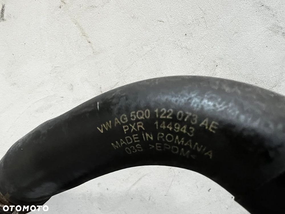 DODATKOWA POMPA WODY PRZEWODY SKODA OCTAVIA III AUDI 5Q0122073AE 5Q0122073BK 5Q0121599Q 5Q0965561B - 2