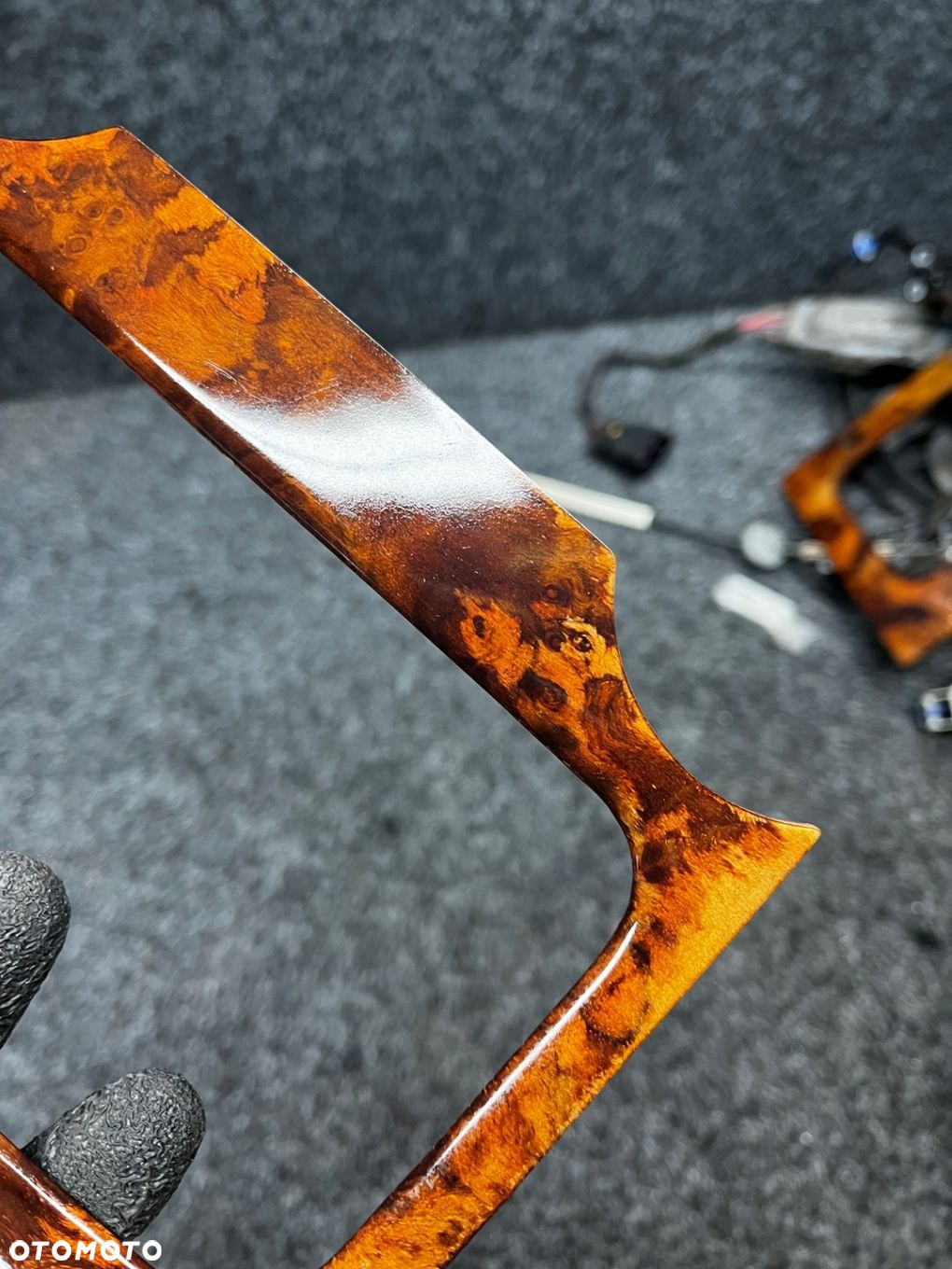 ramka dekor liswa tunelu środkowego vw touareg 7L 7L6863378 - 4