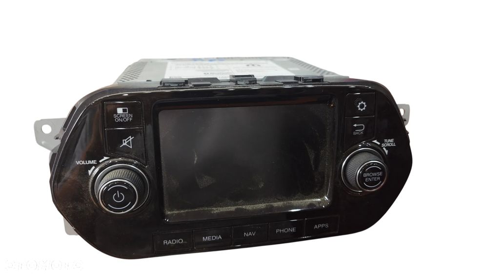 FIAT TIPO II 17r RADIO RADIOODTWARZACZ NAVI NAWIGACJA 07356615200 - 1