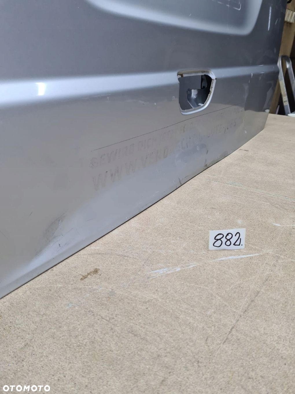 KLAPA BAGAŻNIKA TYŁ MERCEDES VIANO W639 - 2
