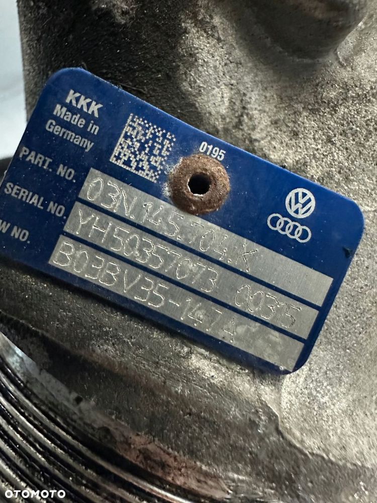 komplet turbin bi turbo turbosprężarka 03n145704k vw crafter ii 7c0 man tge - 3
