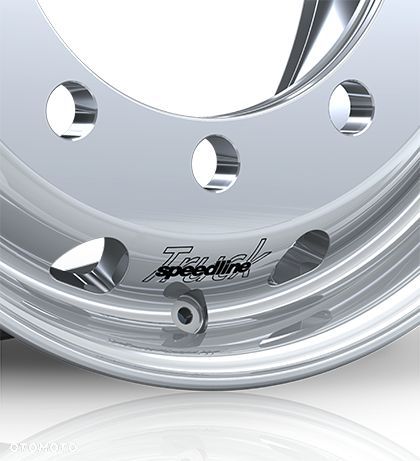 Felga Kuta Aluminiowa Speedline Truck / Alcoa 22,5x11,75 ET 120 Naczep - 5