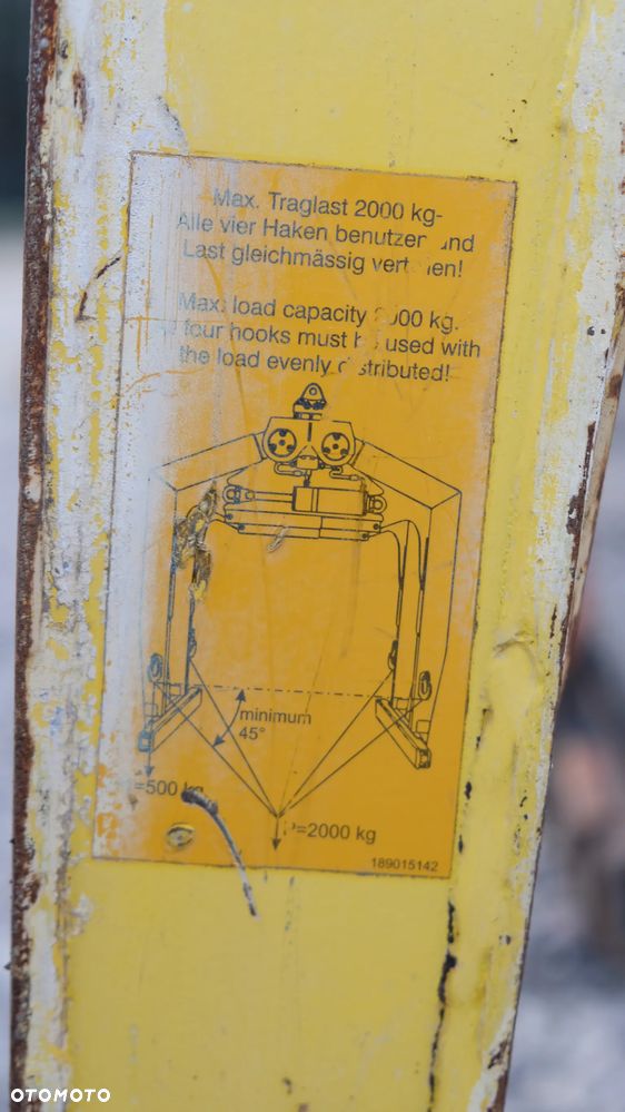 Chwytak blokowy hydrauliczny obrotowy rotator kinshofer 2 tony bloki lego - 18