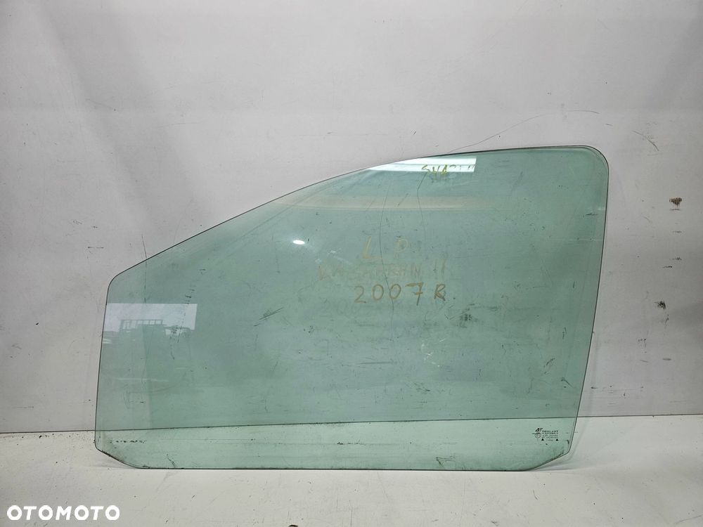 SZYBA DRZWI LEWY PRZÓD VW SHARAN II 2007 ROK 7M0845201 - 1