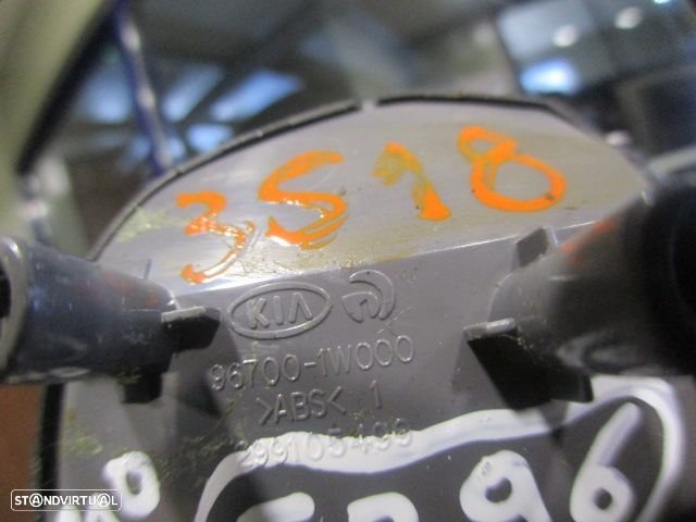 Interruptor 967001W000 KIA RIO 3 FASE 1 2013 1.4CRDI 90CV 3P CASTANHO ESCURO VOLANTE Volume - 4