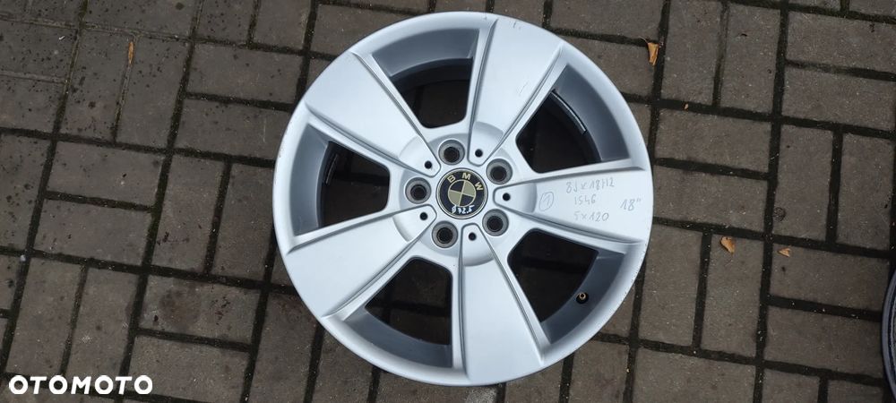 FELGI ALUMNIOWE 5x120 8Jx18 CALI ET46 BMW X3 I INNE BBS 3411524 KOMPLET 4 SZTUKI - 2