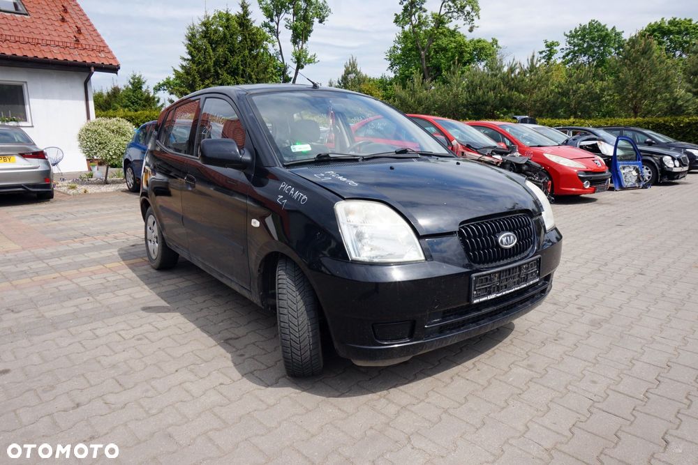 KIA PICANTO I 2006 Z1 1.1 12V G4HG 65KM M5167 CZARNY na części - 7