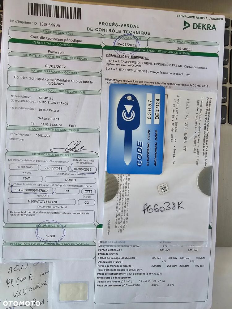Fiat DOBLO CHLODNIA MROZNIA CARRIER KLIMA EURO6 - 3