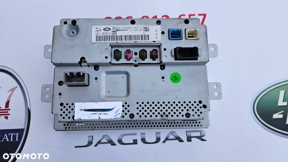Jaguar XJ 351 2010-2015 Wyświetlacz nawigacji Monitor Ekran AW93-10E889-AL DW93-10E889-AD AW93-10E889-AH CW93-10E889-BB BW93-10E889-AJ - 2