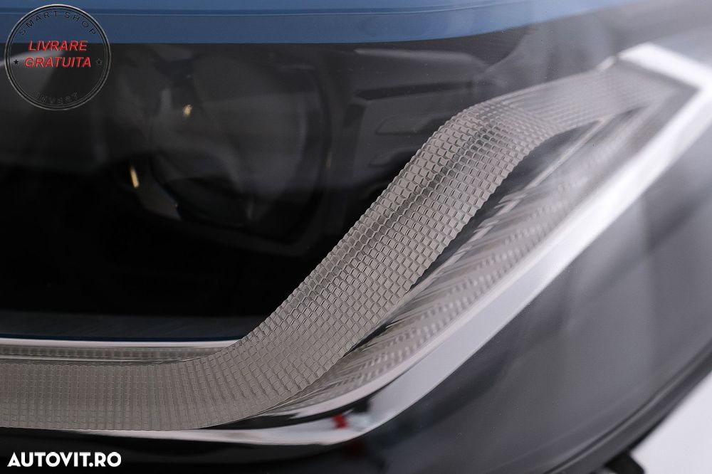 Faruri LED BMW Seria 5 G30 G31 Sedan Touring (2017-2019) LCI Design- livrare gratuita - 6