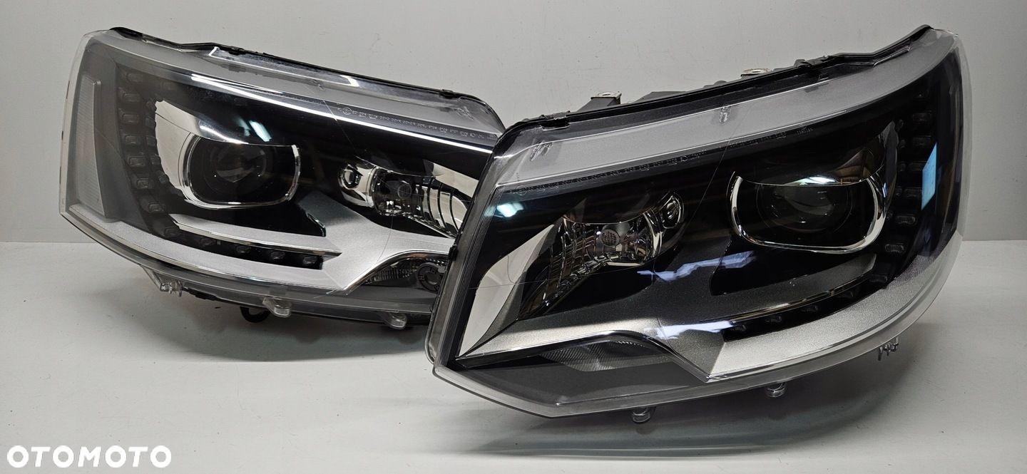 VW T5 LIFT 7E5 XENON LED LEWY PRAWY REFLEKTOR LAMPA LEWA PRAWA - 3
