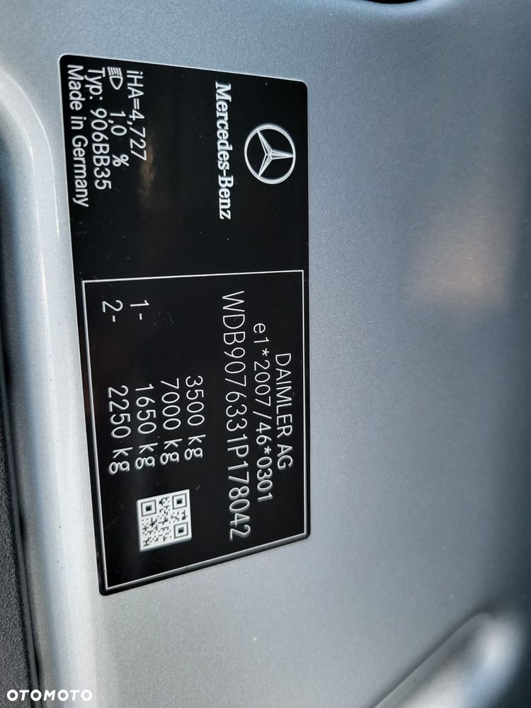 Mercedes-Benz SPRINTER 907 316 CDI-L2 H2 -KLIMA-HAK 3500KG-ŁADNY - 13