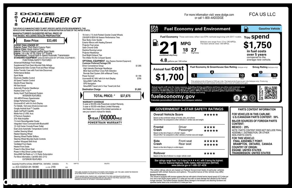 Dodge Challenger 3.6 GT AWD - 31