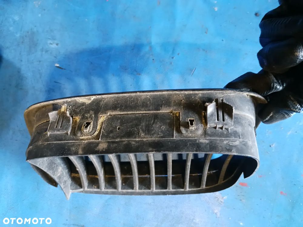 Nerki BMW 530 E39 LIFT FL polift mpakiet czarne grill atrapa maski chłodnicy lewa prawa KOMPLET - 2