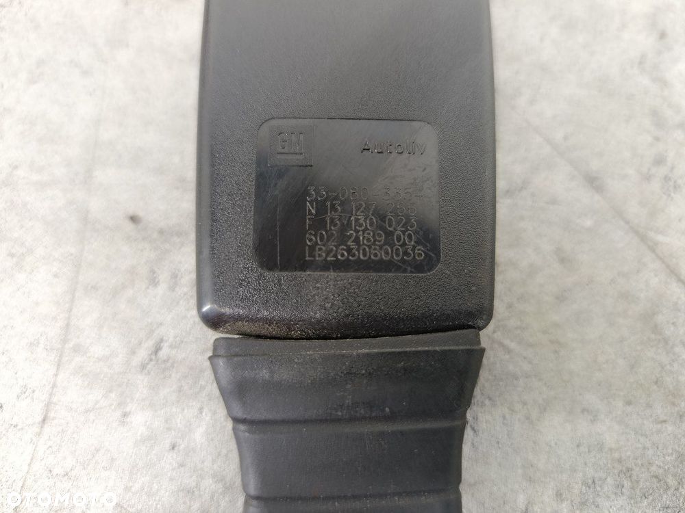 ZAPINKI, SPINKI PASA PRZÓD KOMPLET OPEL ASTRA H 13130023  602218900 - 4