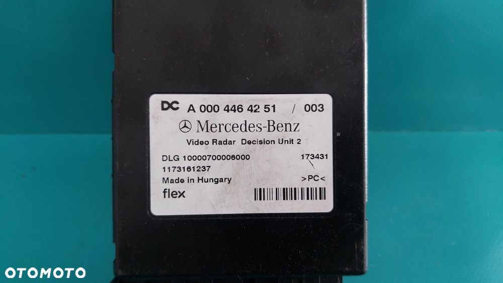 MERCEDES ACTROS MP4 STEROWNIK VIDEO RADARU RADAR A0004464251 - 2