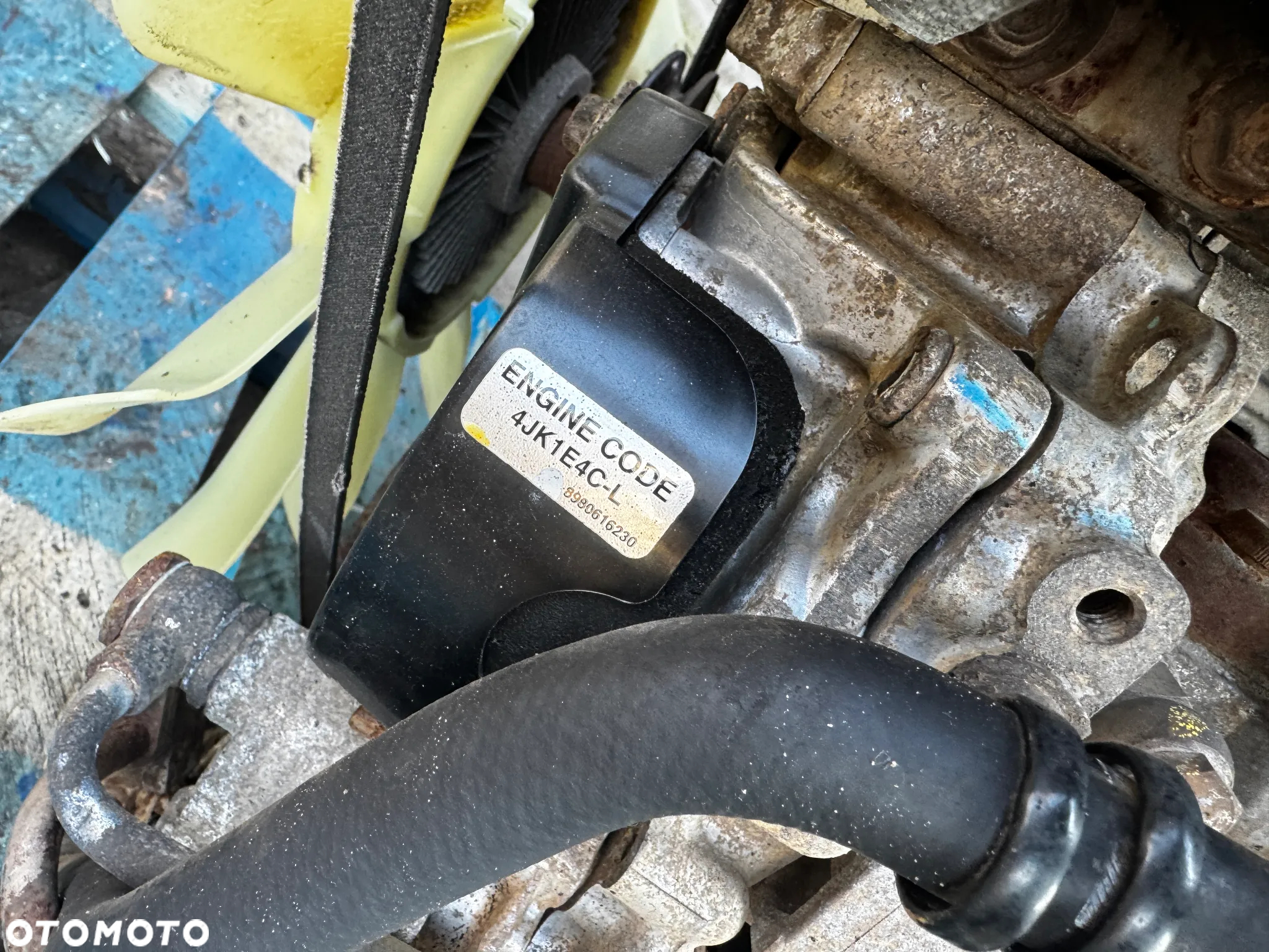 silnik 4jk1 2.5 isuzu d-max Euro 4 Kompletny 170 tys - 23