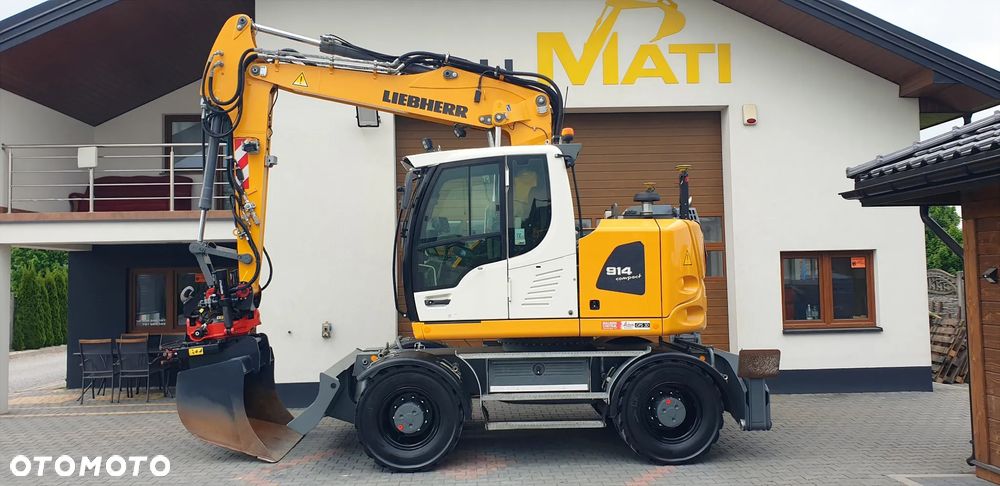 Liebherr 914 COMPACT/ rototilt /szczypce/ GPS 3D Leica/ sprowadzony - 1