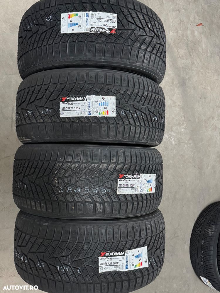 Vând 4 anvelope 285/35/21 Yokohama de iarnă noi - 1