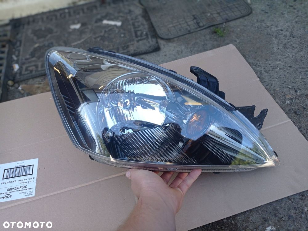 lampa prawa przód mitsubishi lancer vii 03-08 - 1