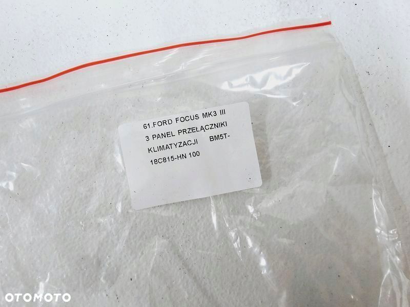 ford focus mk3 iii 3 panel przełącznik klimatyzacji bm5t-18c815-hn - 5