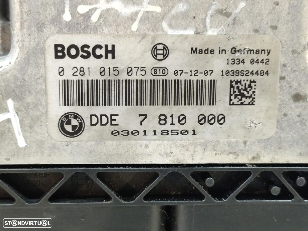 Centralina ECU Motor Bosch BMW - N47D20 - 7810000 | 0281015075 - 6