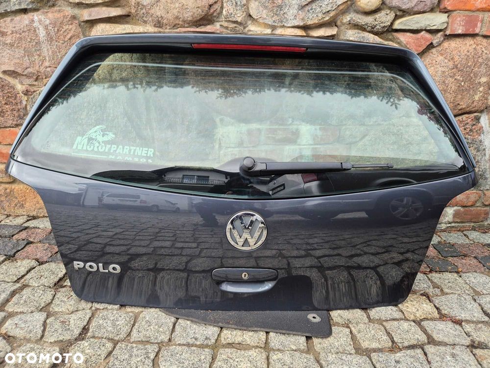 vw polo 9n lift GTI tylna klapa tył szyba bagażnika tył spojler LC7V