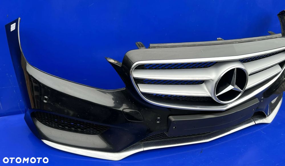 Zderzak AMG przód przedni kompletny PDC OE Mercedes W212 Lift kolor C197 - 11