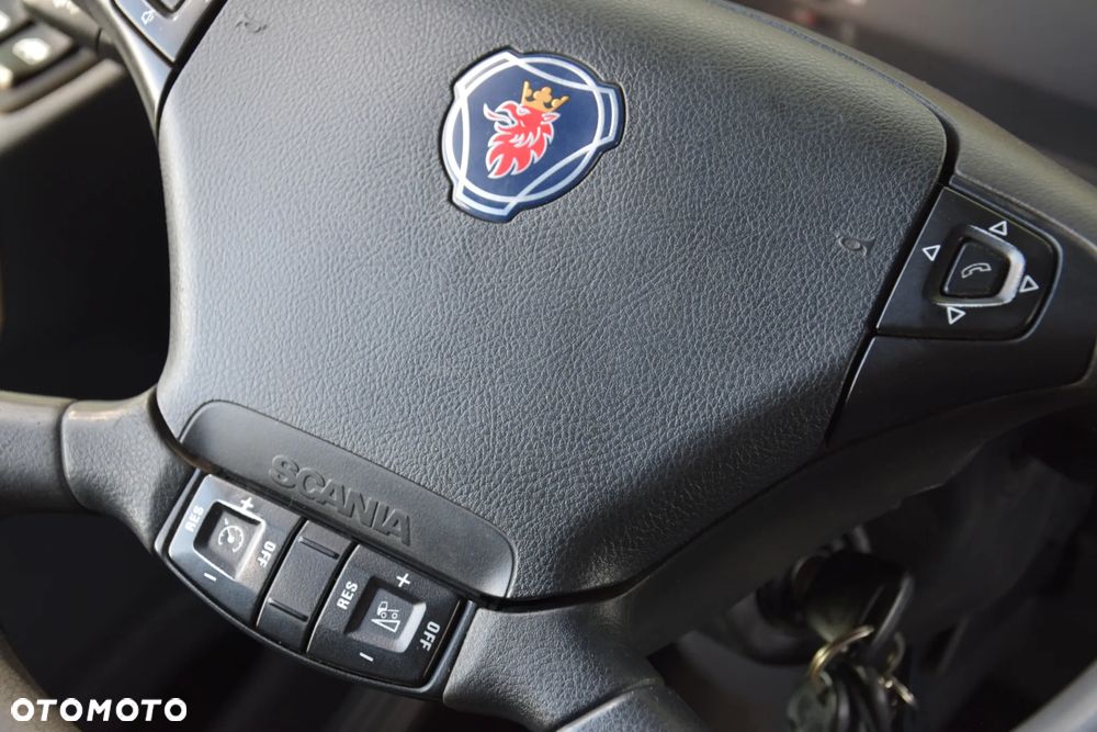 Scania P250 / EURO 6 / SKRZYNIA 7.8 M / WINDA DHOLLANDIA / PODUSZKI NA TYLNEJ OSI / RETARDER / KLIMA / TEMPOMAT / SERWISOWANY / SPROWADZONY - 29