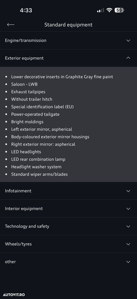 Audi A8 A8L 3.0 55 TFSI quattro Tiptronic - 24