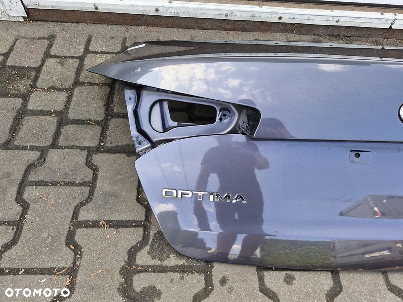 kia optima iii 3 klapa bagażnika tył tylna abt - 4