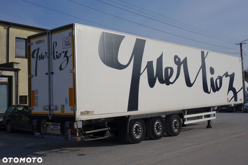 Chereau CHŁODNIA / CARRIER MAXIMA 1300 / OSIE BPW / OŚ PODNOSZONA / KOSZ NA  KOŁO ZAPASOWE - 5