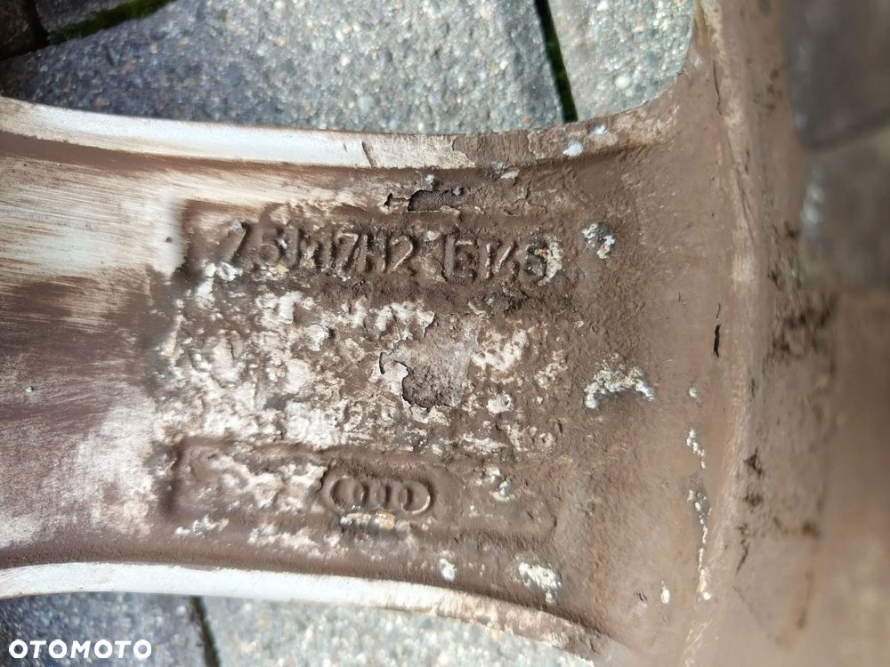 audi a4 b8 lift felga aluminiowa 17" et45 8k0601025bk - 6