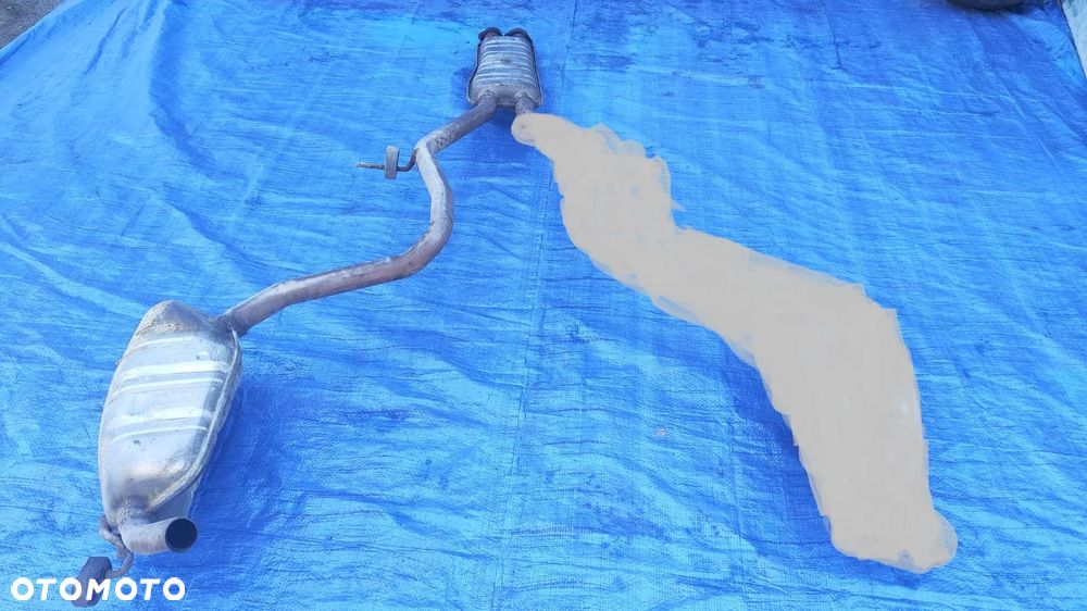 TŁUMIK PRAWY ŚRODKOWY WYDECH RURA WYDECHOWA 2114910901 2114910401 MERCEDES W211 E240 2.6 V6 SEDAN - 4