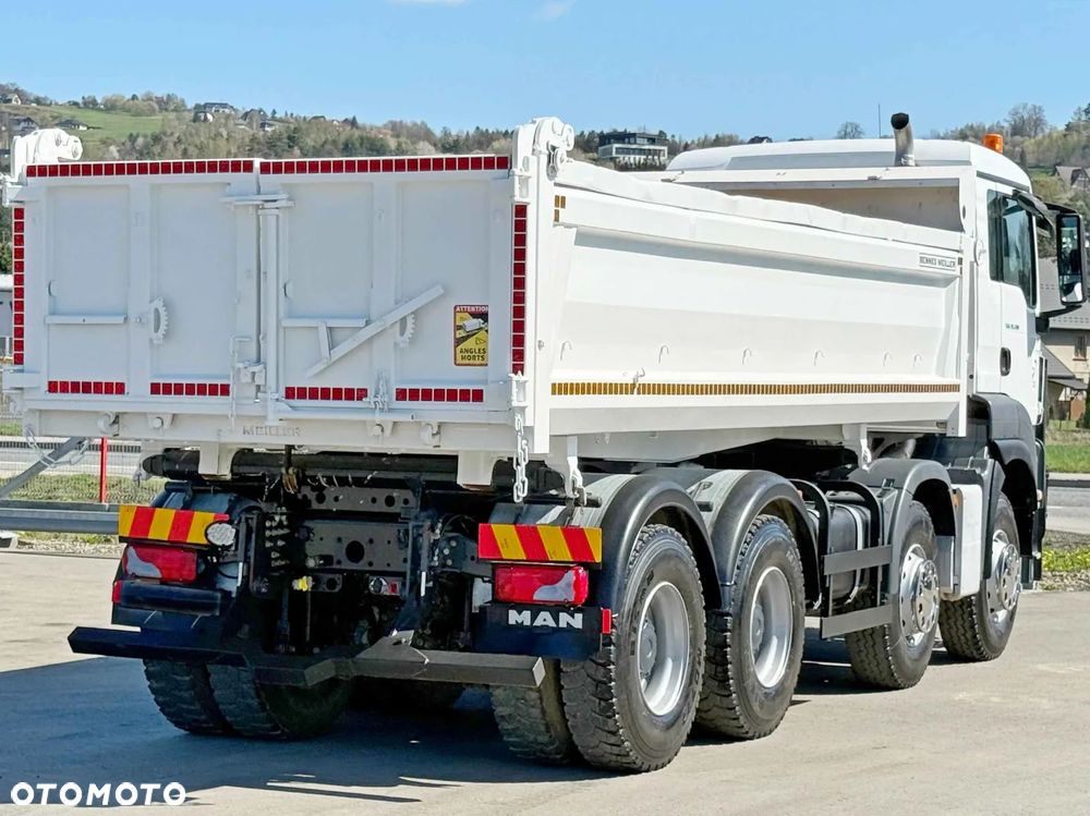 MAN TGS 35.500 * WYWROTKA 6,00 m + BORDMATIC * 8x4 * STAN BDB - 8
