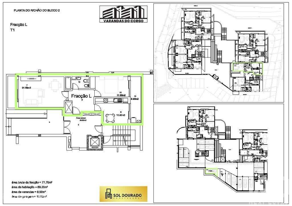 Apartamento T2 em Vila Real de 77,00 m2 - Grande imagem: 4/30
