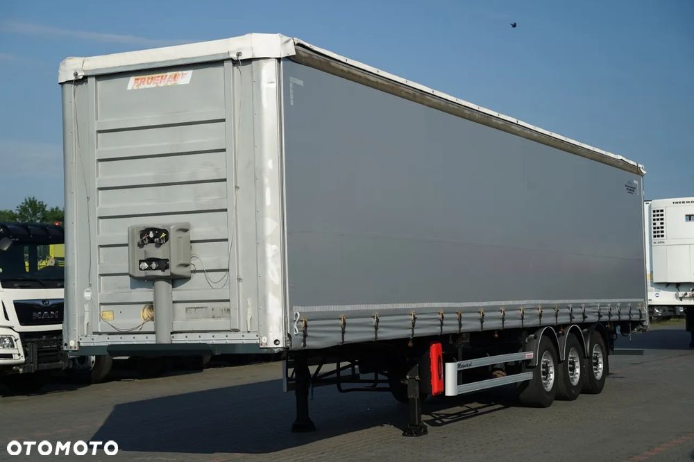 Fruehauf FIRANKA / STANDARD /  OŚ PODNOSZONA / MOCNA PODŁOGA SZYNA DESKA / - 3